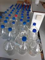 laboratorium lab fles Schott Duran labfles schroefdraad dop, Ophalen, Gebruikt