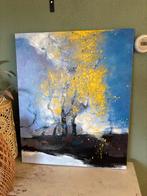 Abstract Landschap Schilderij – 73 60 cm – Gesigneerd, Ophalen of Verzenden