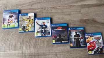 Diverse PS4 games - 6 spellen 50€ beschikbaar voor biedingen