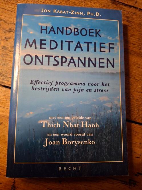 Jon Kabat-Zinn - Handboek meditatief ontspannen, Boeken, Esoterie en Spiritualiteit, Zo goed als nieuw, Ophalen of Verzenden