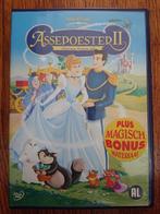 DVD Walt Disney Assepoester 2 dromen komen uit, Tekenfilm, Ophalen of Verzenden, Zo goed als nieuw, Alle leeftijden