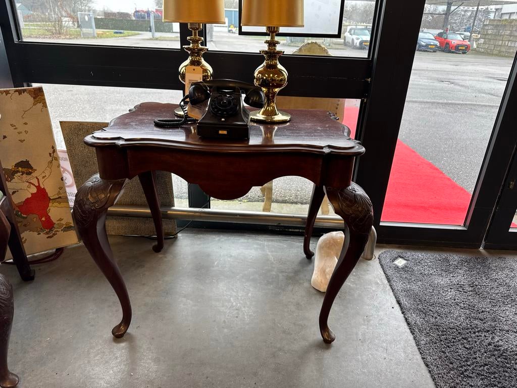 Cubaans Mahonie Hoge Bijzettafel, Ophalen