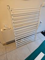 2 witte traphekjes, Kinderen en Baby's, Traphekjes, Ophalen, Gebruikt, 100 tot 115 cm, Metaal of IJzer