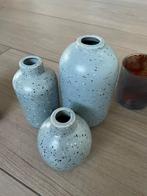 Vaasjes waxinelichtje, Huis en Inrichting, Overige kleuren, Ophalen of Verzenden, Minder dan 50 cm, Glas