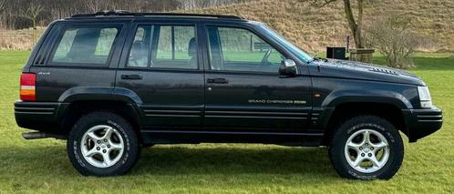 Jeep Grand Cherokee ZJ V8 5.9 Limited edition LPG 1998 zwart, Auto's, Jeep, Particulier, Ophalen