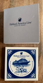 Holland America Line: KoningsDam-StatenDam-R’Dam Onderzetter, Verzamelen, Scheepvaart, Ophalen of Verzenden