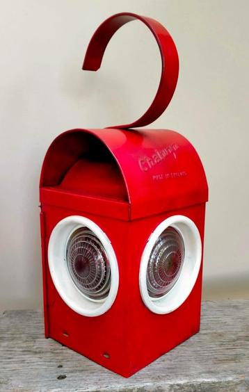 Antieke Trein / Treinen Seinlamp - Chalwyn - Made in England beschikbaar voor biedingen