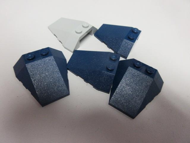 nr. 8697, Schuine stenen., Ophalen of Verzenden, Zo goed als nieuw, Complete set, Lego