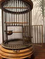 Vogelkooi klassiek / antiek van hout en messing, Antiek en Kunst, Ophalen