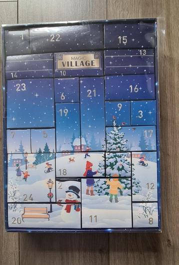 Nieuw in de verpakking advent kalender met kerst speeltjes