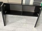 Zwart Tv Meubel Hangend, Ophalen, Gebruikt, 50 tot 100 cm, Minder dan 100 cm