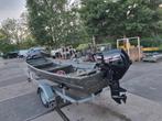 Aluminium platbodem G3 1436, Watersport en Boten, Platbodems, Ophalen, Aluminium, Zo goed als nieuw, Benzine