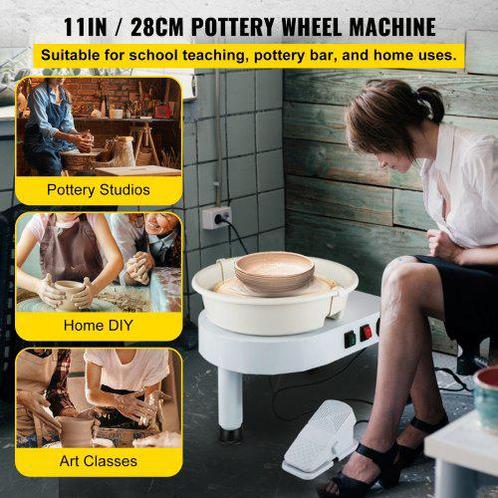 Ceramic/Pottery wheel - 28cm plate, Hobby en Vrije tijd, Pottenbakken, Nieuw, Ophalen