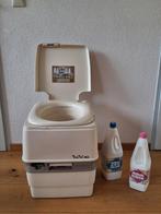 Camping toilet, Ophalen, Gebruikt