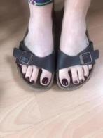 GRATIS VERZENDEN STOERE ZWARTE MADRID BIRKENSTOCKS MT 40, Slippers, Verzenden, Zwart, Birkenstock Madrid 40