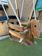 Houten schommel paard, Ophalen, Gebruikt, Schommel
