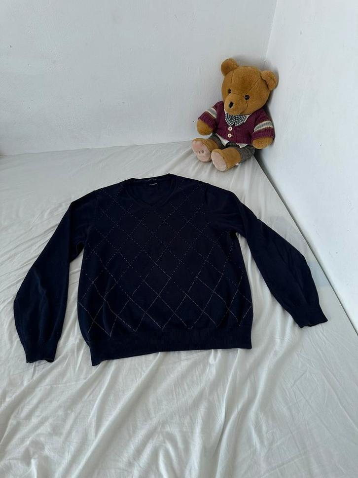 McGregor V-Neck sweater, Kleding | Heren, Truien en Vesten, Zo goed als nieuw, Maat 52/54 (L), Blauw, Ophalen of Verzenden