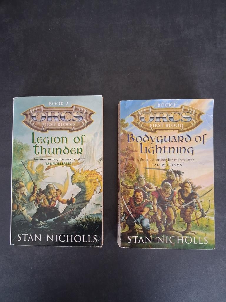 Orcs first blood book 1 and 2, Boeken, Ophalen