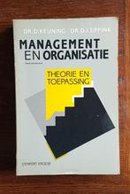 Keuning & Eppink - Management en organisatie, Boeken, Ophalen of Verzenden, Zo goed als nieuw, Sociale wetenschap