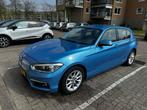 BMW 1-Serie 118i 136pk Aut 2019 Blauw, 4 cilinders, Blauw, Leder en Stof, Bluetooth