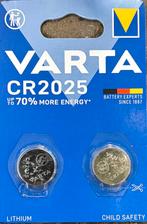 VARTA CR2025 knoopcelbatterijen lithium 3V origineel 2-pack, Ophalen, Nieuw