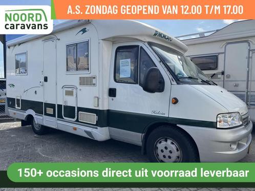 Moncayo Halcon H-421, FRANSBED, AIRCO, 97012 KM, Caravans en Kamperen, Campers, Bedrijf, Half-integraal, Overige merken, Diesel