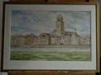 SKYLINE DEVENTER, Ophalen of Verzenden, Zo goed als nieuw, Acrylverf