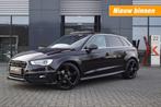 Audi A3 1.6 TDI S-Line / Panodak / Navi / B&O / Trekhaak afn, Voorwielaandrijving, Gebruikt, 4 cilinders, Zwart