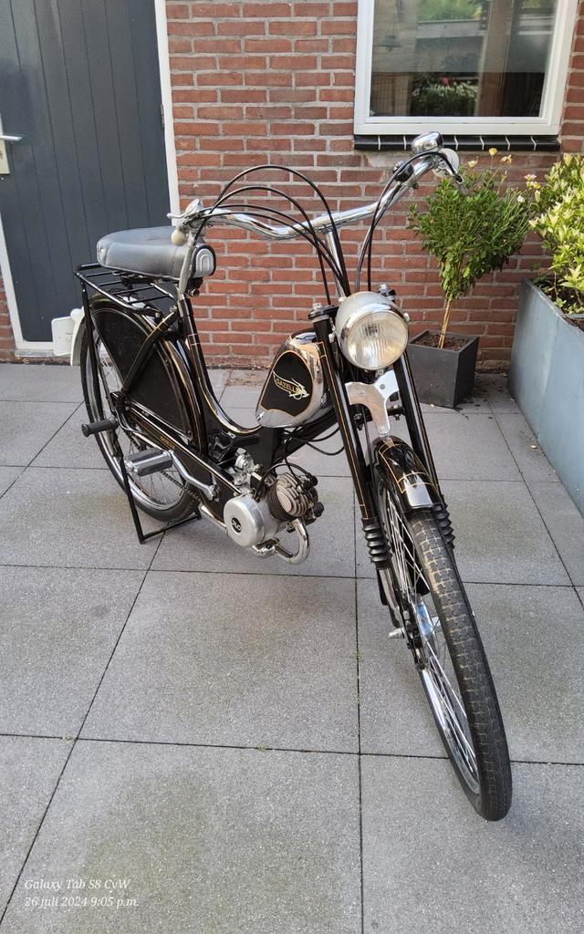 GAZELLE   FP50. JLO.   Solex hulpmotor Berini, Fietsen en Brommers, Brommers | Oldtimers, Overige merken, Ophalen