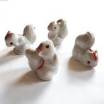 vintage eekhoorn porselein figuurtjes, Gebruikt, -, -, Ophalen of Verzenden