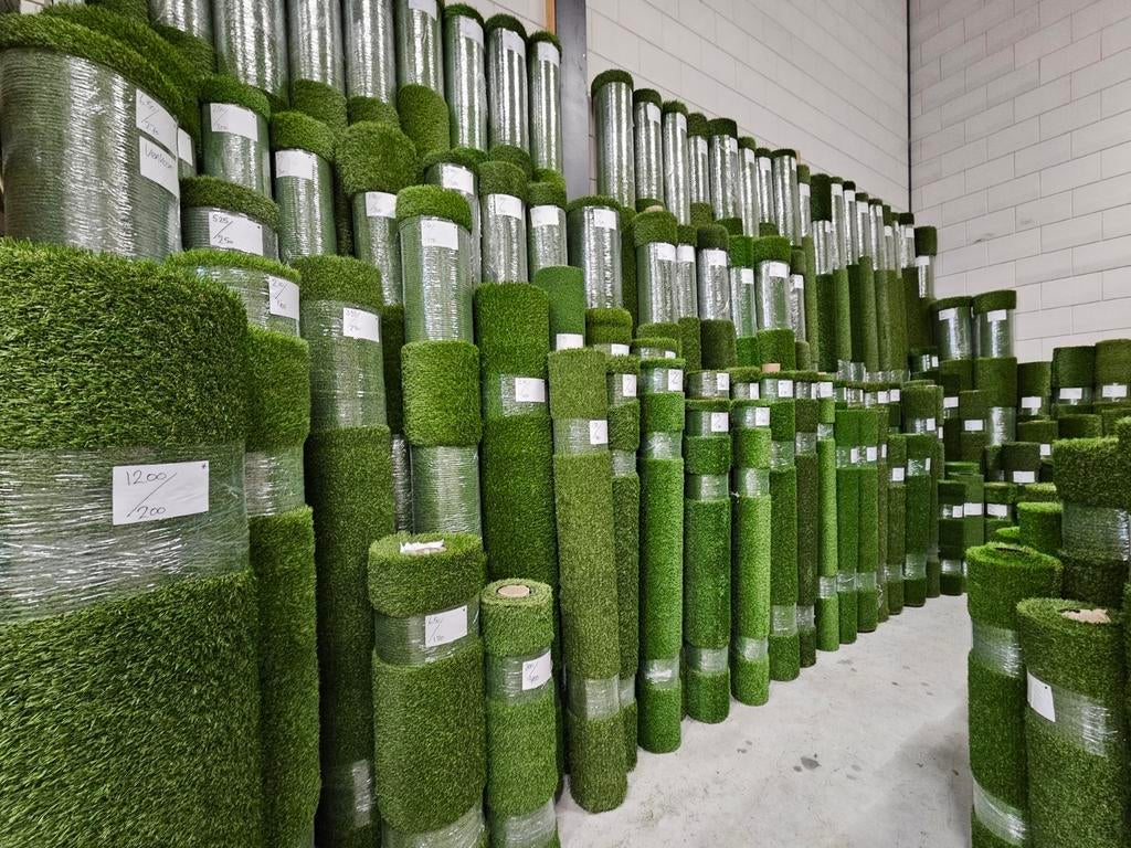 Kunstgras coupons nieuw vanaf €5,95 per m2, Tuin en Terras, Gras en Kunstgras, Ophalen of Verzenden, Nieuw, 20 m² of meer