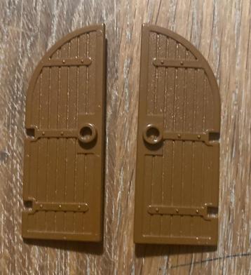 LEGO 2x Vintage Deuren Bruin beschikbaar voor biedingen