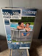 Bestway powersteel zwembad 3.00x2.00, zandfilter, pomp, etc, Ophalen, Minder dan 80 cm, Zo goed als nieuw, 200 tot 400 cm