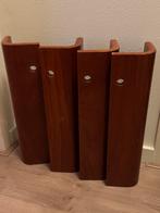 Auping Auronde poten 48cm - set van 4, Gebruikt, 90 cm, Eenpersoons, Ophalen of Verzenden