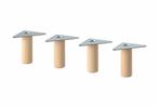 24 stuks Ikea Eket pootjes/kastpootjes, 50 tot 100 cm, Zo goed als nieuw, Rechthoekig, 50 tot 100 cm