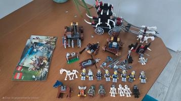 Lego castle knights sets 17 minifigs beschikbaar voor biedingen