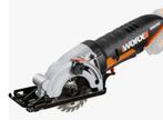 Hand cirkelzaag Worx compleet in nieuwstaat, Doe-het-zelf en Verbouw, Ophalen, Minder dan 30 mm, Cirkelzaag, Worx