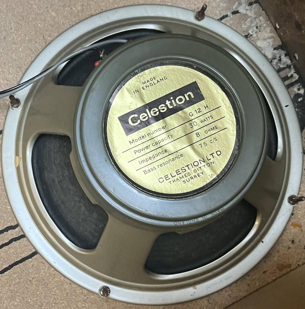 Celestion g12h, Muziek en Instrumenten, Ophalen of Verzenden, Gebruikt, Minder dan 50 watt