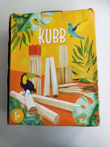 Spel Kubb - houten buitenspel - camping - park - strand beschikbaar voor biedingen