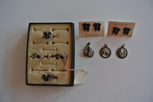 Lot zilveren (925) kinderringetjes + oorbellen en hangers, Sieraden, Tassen en Uiterlijk, Ringen, Zo goed als nieuw, Kleiner dan 17