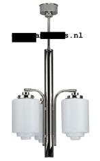 Gispen lamp Jugendstil lamp tiffany lamp retro art-deco lamp, Nieuw, Ophalen of Verzenden, Glas, 75 cm of meer
