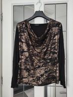 Natan Top met Waterval Kraag - Maat M, Maat 38/40 (M), Zwart, Ophalen of Verzenden, Lange mouw