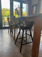 IKEA Hoge Kinderstoel - Zwart - 2 stuks, Huis en Inrichting, Ophalen, Gebruikt, Twee, Zwart