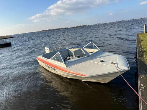 Betrouwbare motor/boot voor kilometers zuinig vaarplezier! , Watersport en Boten, Vis- en Consoleboten, Gebruikt, 30 tot 50 pk