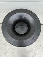 Ronde vlamdovende afvalbak groot, Ophalen, Gebruikt, -, -