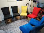 Set 6 eetkamerstoelen, Huis en Inrichting, Stoelen, Ophalen, Gebruikt, Overige materialen, Vijf, Zes of meer stoelen