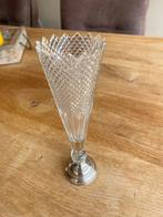 Kristal geslepen vaasje., Antiek en Kunst, Antiek | Glas en Kristal, Ophalen of Verzenden