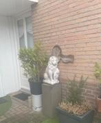 2 Leuk stenen leeuwenbeeld Compleet voor Entree, Ophalen, Gebruikt, Steen, Dierenbeeld