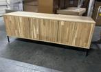 WOOOD New Gravure Tv-meubel 150 cm Eiken Naturel | €499, nu, 100 tot 150 cm, Nieuw, Ophalen of Verzenden, Woood