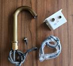 Kraan met sensor / Voor fonteintje / Oud goud / Hoogte 23 cm, Ophalen, Nieuw, Kraan